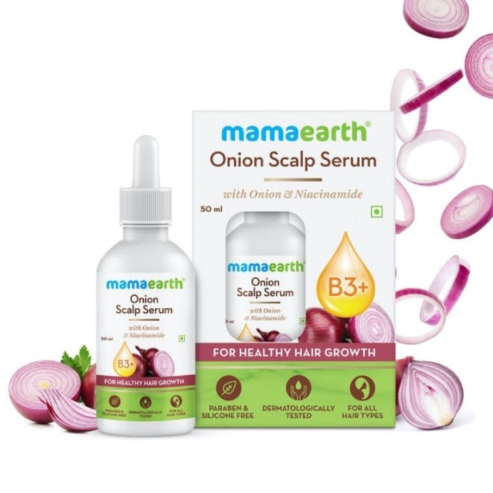 Mamaearth Onion Scalp Serum with Onion & Niacinamide, for Healthy
