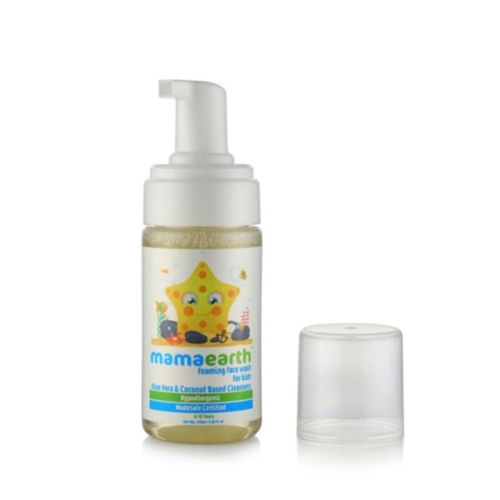 Mamaearth Foaming Face Wash for Kids with Aloe Vera & Coconut