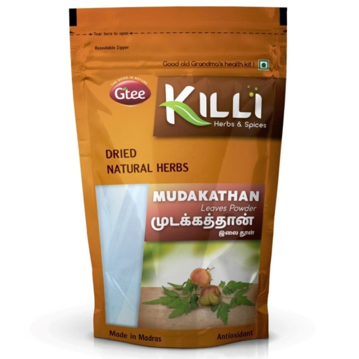 Killi Herbs & Spices Mudakathan Leaves Powder (Kanphata Leaves