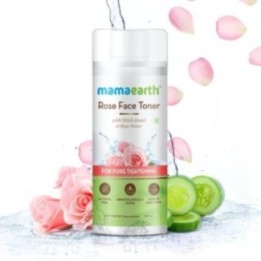 Mamaearth Rose Face Toner with Witch Hazel & Rose Water, for Pore