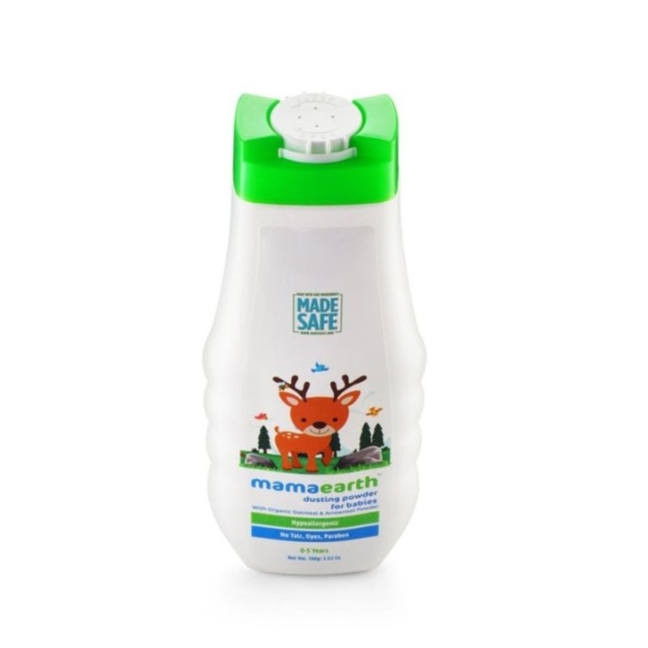 Mamaearth Dusting Powder for Babies with Organic Oatmeal & Arrowroot