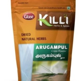 Killi Herbs & Spices Arugampul Grass Powder (Bremuda, Doob Grass