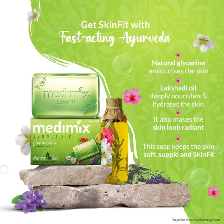 Medimix Ayurvedic Natural Glycerine Soap 125g
