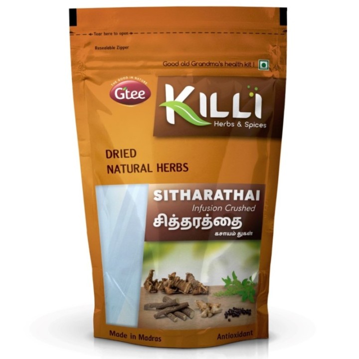 Killi Herbs & Spices Sitharathai Infusion Crushed (Kulanjan, Lesser