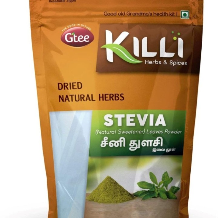 Killi Herbs & Spices Stevia Leaves Powder (Natural Sweetener)