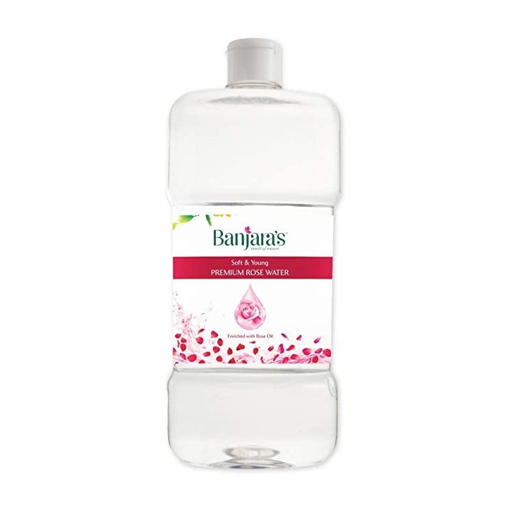 Banjara’s Soft & Young Premium Rose Water Enriched With Rose Oil