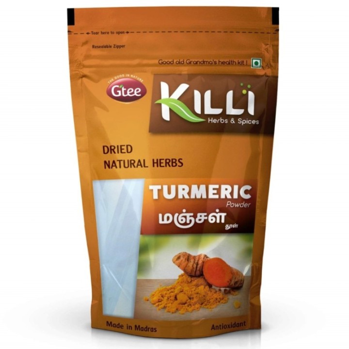 Killi Herbs & Spices Turmeric Powder, (Viral Fever) 100g