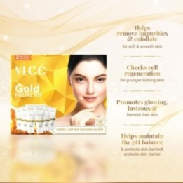 Vlcc Gold Facial Kit 60g