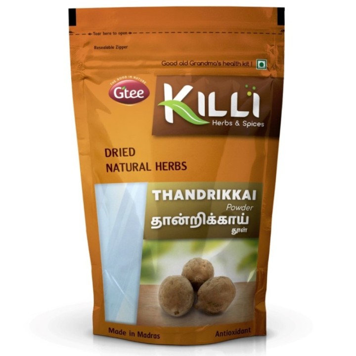 Killi Herbs & Spices Thandrikkai Powder Terminalia Bellirica