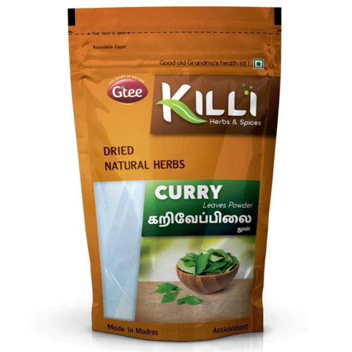 Killi Herbs & Spices Curry Leaves Powder, (Supports Hair Growth) 100g