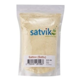 Satvik Sattu / Roasted Chickpeas Flour Protein Drink Mix (500g)
