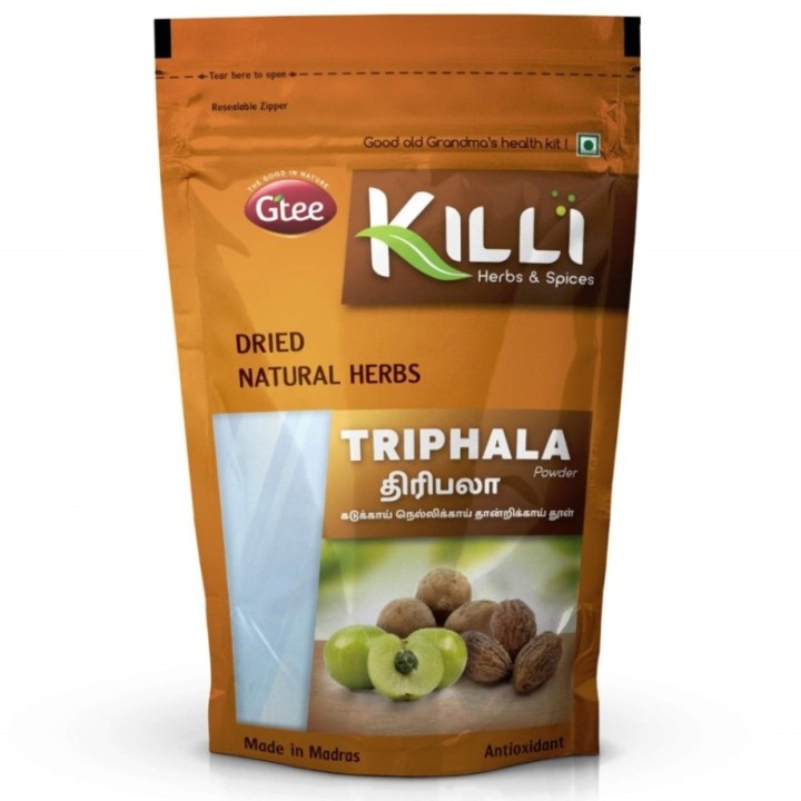 Killi Herbs & Spices Triphala Powder, (Immunity Boost) 100g