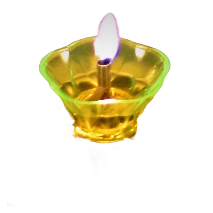 Satvik Floating Reflection Acrylic Diyas Set of 4