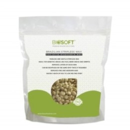 Biosoft Premium Waxing Solutions Brazilian Stripless Wax, Non-Strip