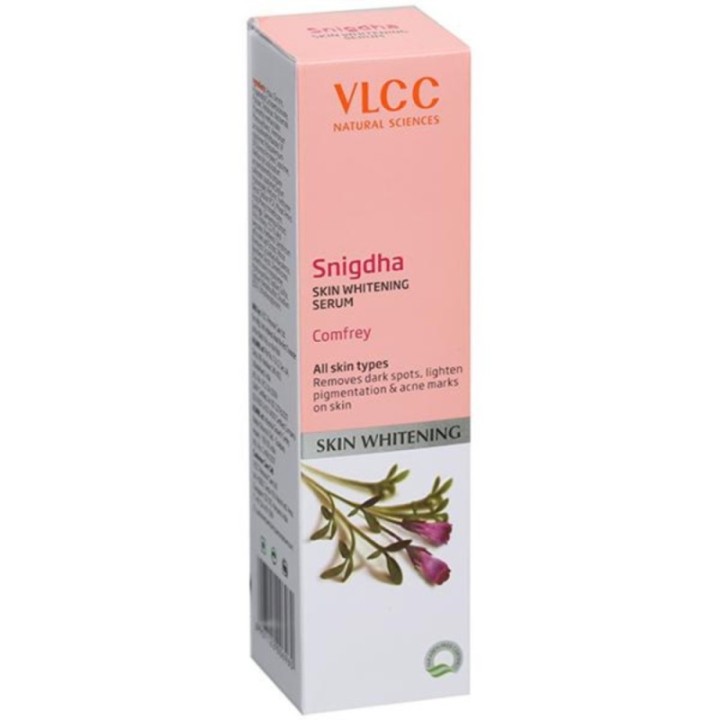 Vlcc Natural Sciences Snigdha Skin Whitening Serum, Removes Dark