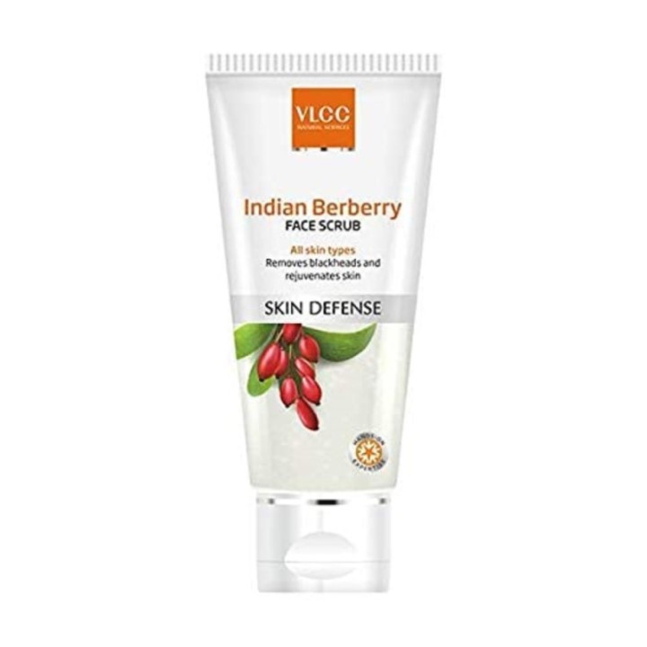 Vlcc Natural Sciences Indian Berberry Face Scrub, Removes Blackheads