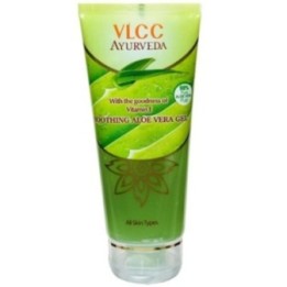 Vlcc Ayurveda Soothing Aloe Vera Gel, with the Goodness of Vitamin E