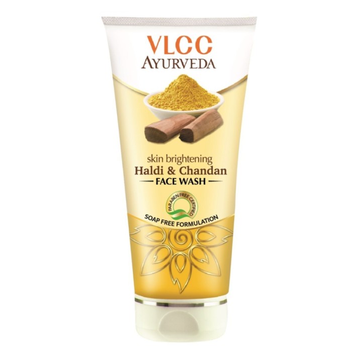 Vlcc Ayurveda Haldi & Chandan Face Wash - Skin Brightening 100ml