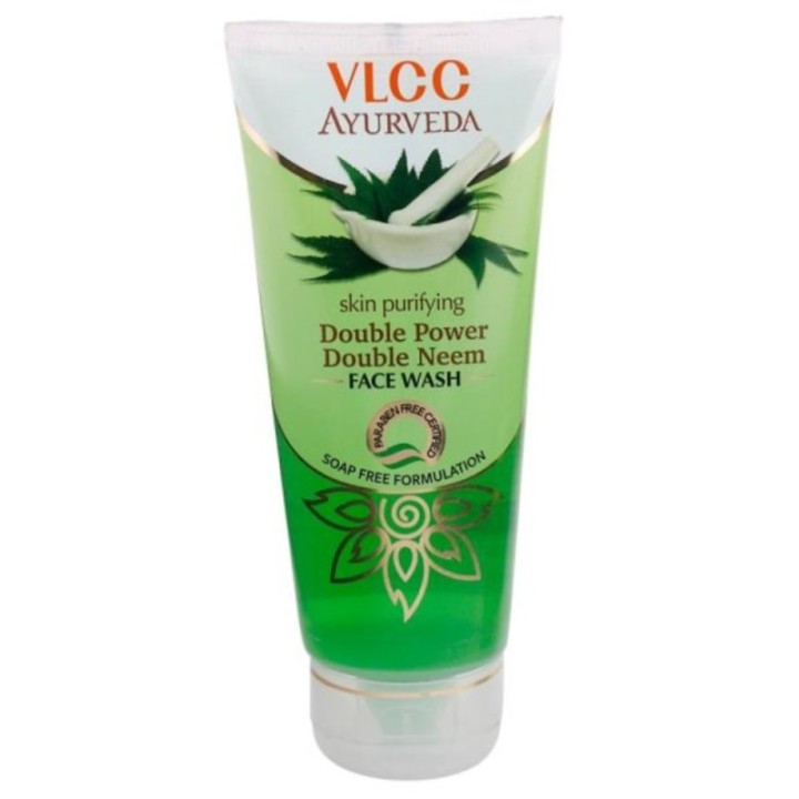 Vlcc Ayurveda Double Power Double Neem Face Wash - Skin Purifying