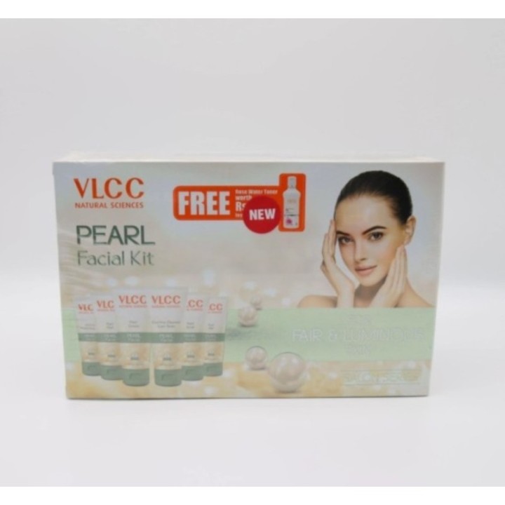 Vlcc Natural Sciences Pearl Facial Kit for Fair & Luminous Skin