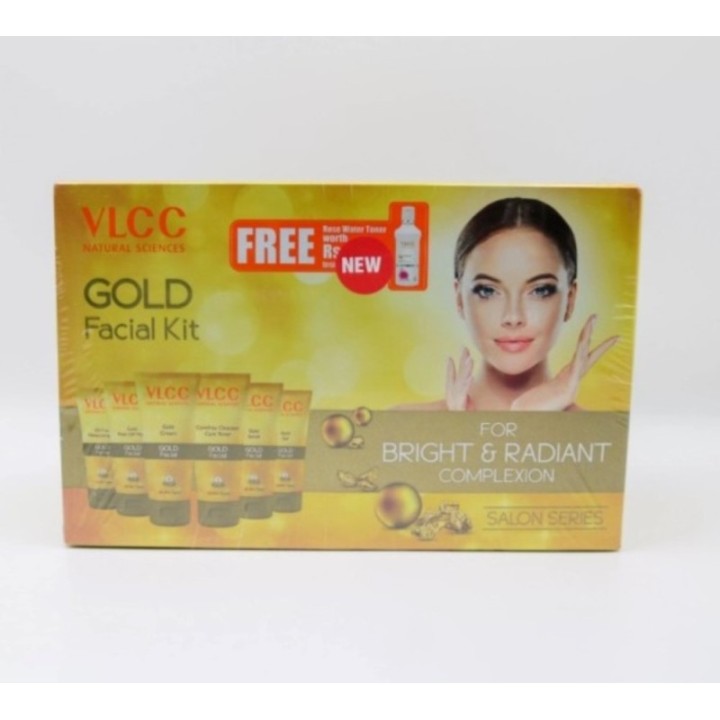 Vlcc Natural Sciences Gold Facial Kit for Bright & Radiant Complexion