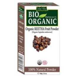 Indus Valley Bio Organic- Organic Reetha Fruit Powder (Organic