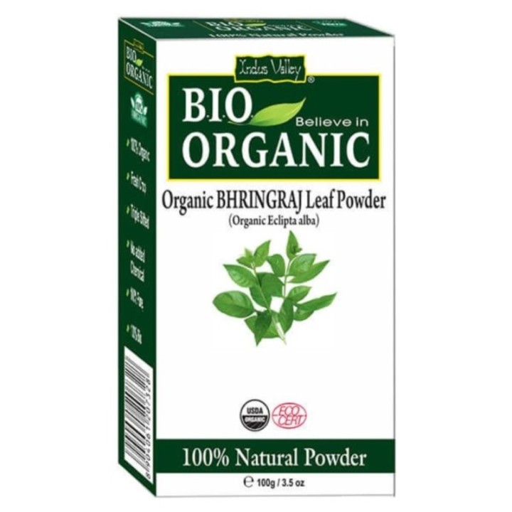 Indus Valley Bio Organic- Organic Bhringraj Leaf Powder (Organic
