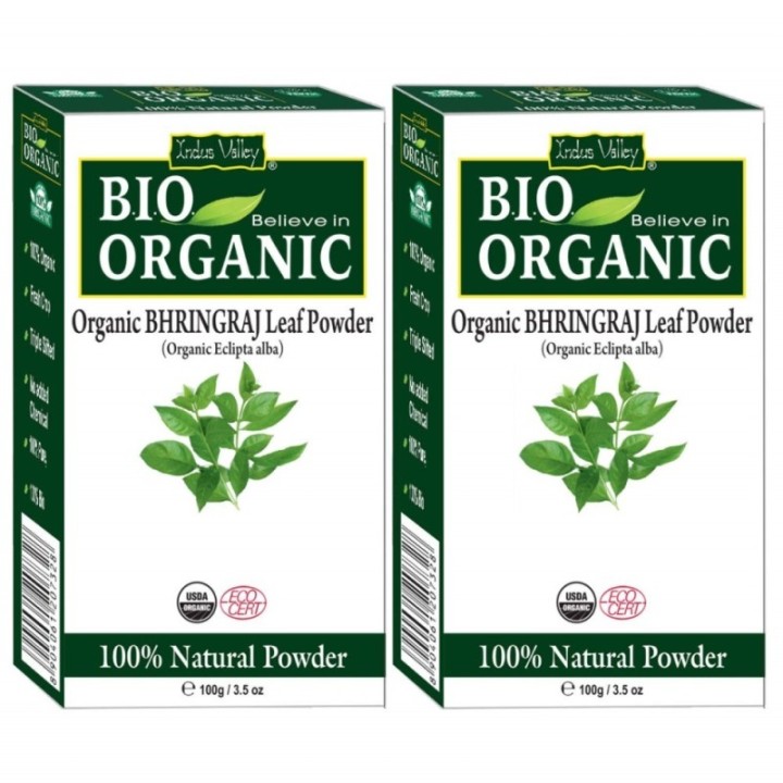 Indus Valley Bio Organic- Organic Bhringraj Leaf Powder (Organic