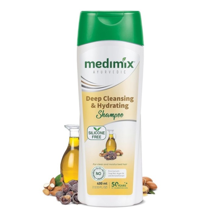 Medimix Ayurvedic Deep Cleansing & Hydrating Shampoo (400ml)
