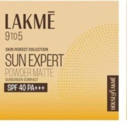 Lakmé Sun Expert Ultra Matte SPF 40 PA+++ Compact, Non Greasy Non