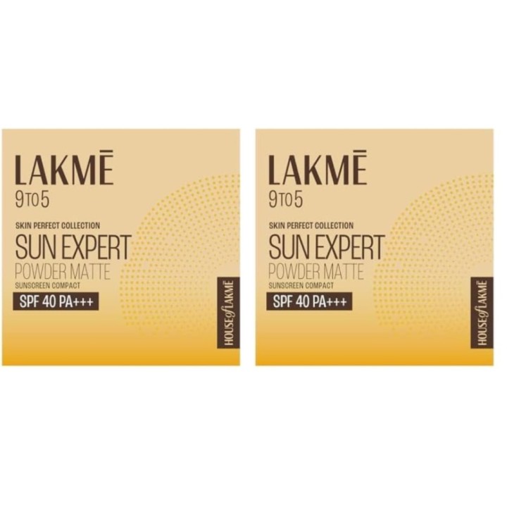 Lakmé Sun Expert Ultra Matte SPF 40 PA+++ Compact, Non Greasy Non