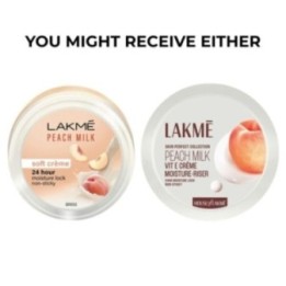Lakme Peach Milk Soft Creme - 24Hr Moisture Lock 200g