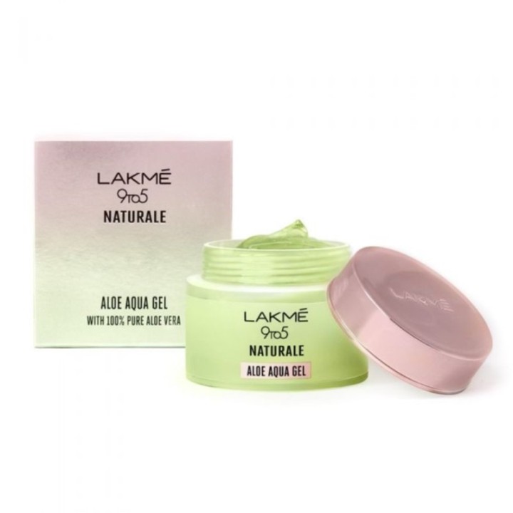 Lakme 9 to 5 Naturale Aloe Aqua Gel with 100% Pure Aloe Vera 100g