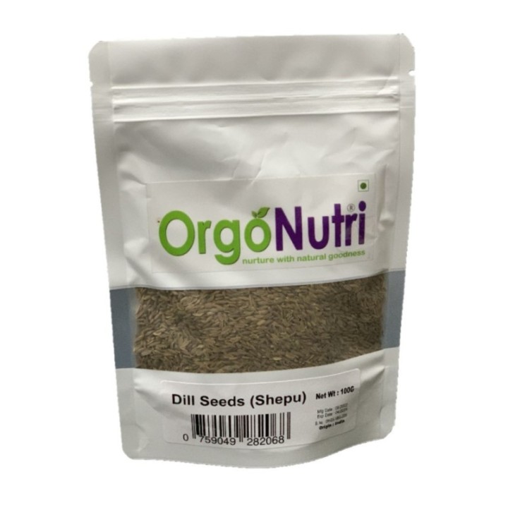 Orgonutri Dill Seeds, Shepu, Sua Seeds (Sholpa, Soa) 100g