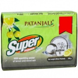 Patanjali Super Dishwash Bar, Pack of 4 ( Each) with Sparkling Power