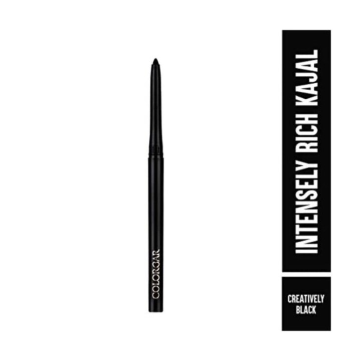 Colorbar Intensely Rich Kajal (Black) - Lasts Upto 12Hrs, Smudge
