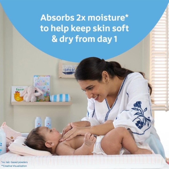 Johnson's Classic Baby Powder - Keeps Baby's Skin Comfortable & Dry