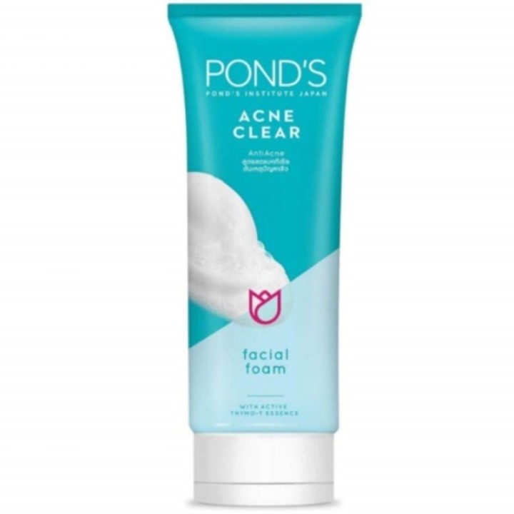 Pond's Acne Solution Anti Acne Facial Foam - with Active Thymo-T