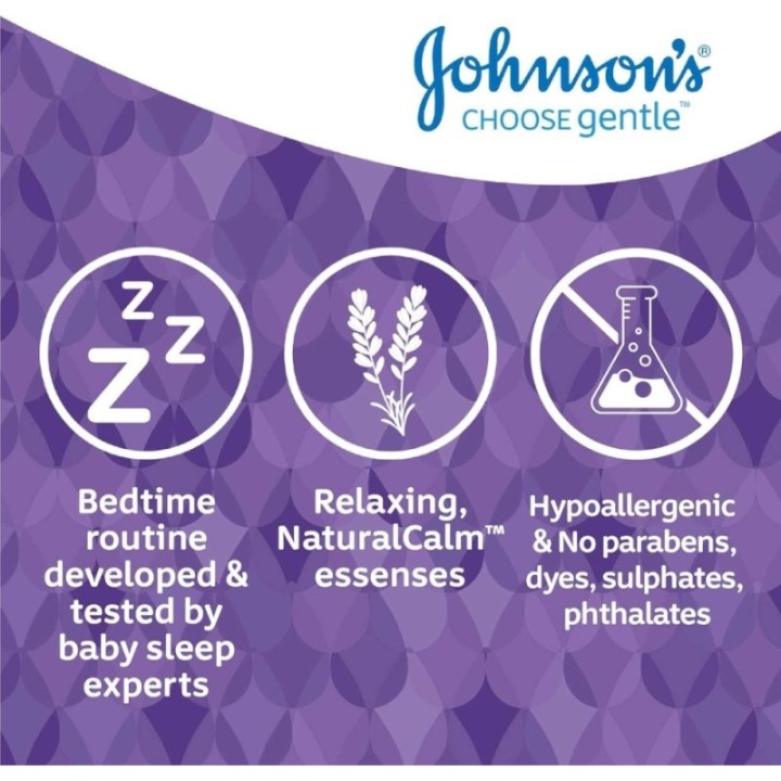 Johnson's Bedtime Baby Powder, +, Natural Calm (Corn Starch) 200 G