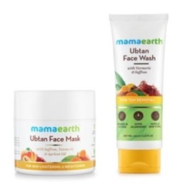 Mamaearth Ubtan Face Mask & Face Wash Combo Pack