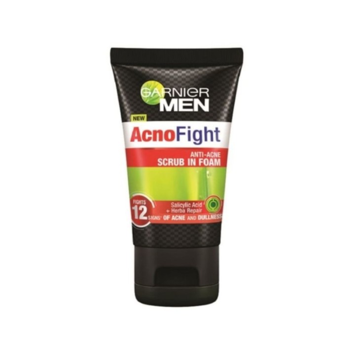 Men Acno Fight Anti-Acne Scrub in Foam - Fights 12 Signs of Acne