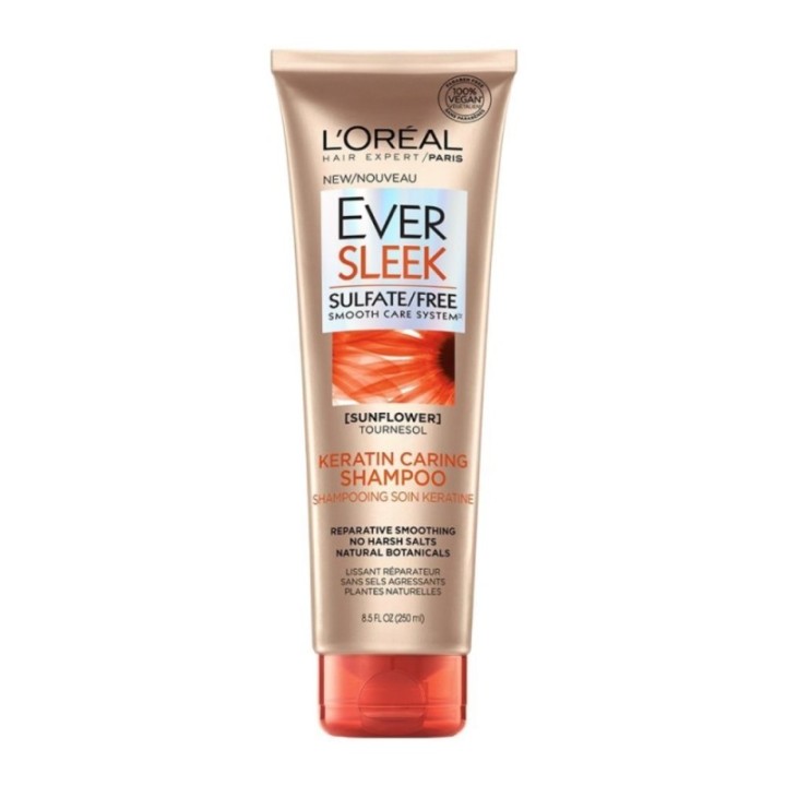 Ever Sleek Sulfate-Free Smooth Care System Keratin Caring Shampoo