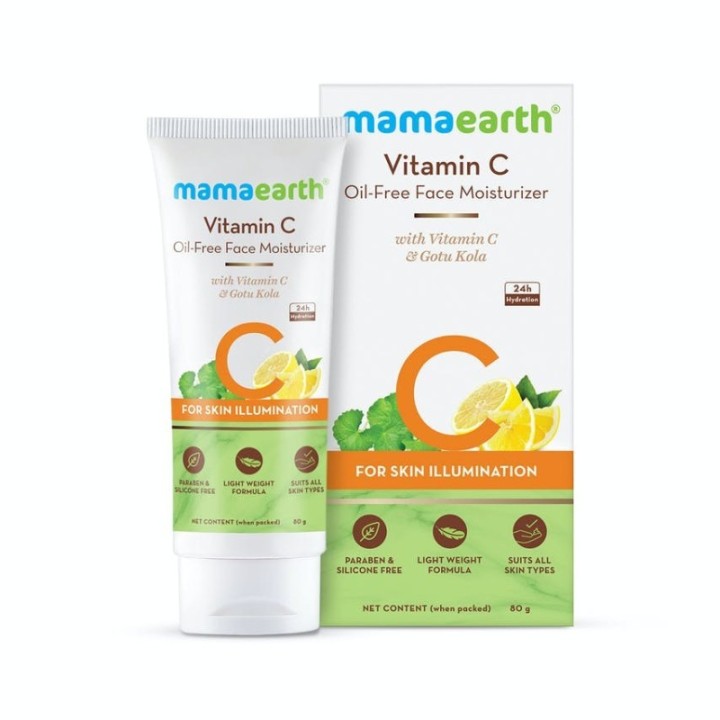 Mamaearth Vitamin C Oil-Free Moisturizer 80g