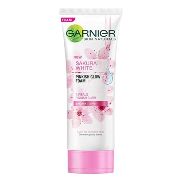 Skin Naturals New Sakura White Pinkish Glow Foam 100ml