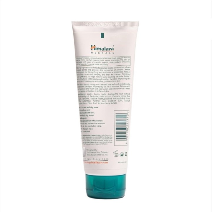 Himalaya Neem Face Pack, for Normal to Oily Skin 150ml
