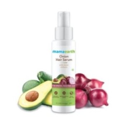 Mamaearth Onion Hair Serum with Onion & Biotin, for Strong Frizz-Free