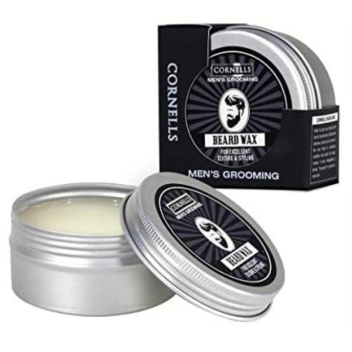 Cornells Men's Grooming Beard Wax, for Excellent Texture & Styling 85g