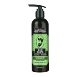 Cornells Men's Grooming Beard Shampoo, Eucalyptus & Peppermint