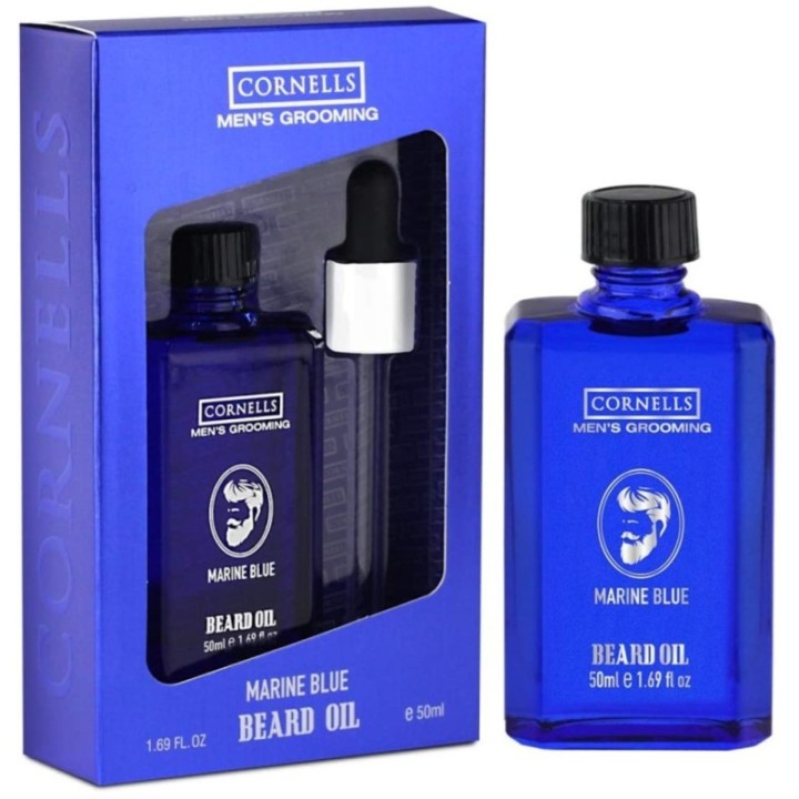 Cornells Men's Grooming Marine Blue Beard Oil 50ml