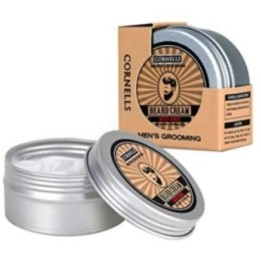 Cornells Men's Grooming Beard Cream, Woody Amber, for Healthy